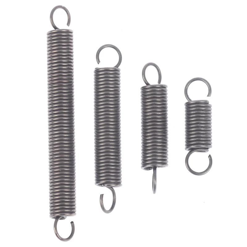 1Pc Extension Tension Spring Springs Steel Hook Expansion Spring Wire Dia 1.0mm