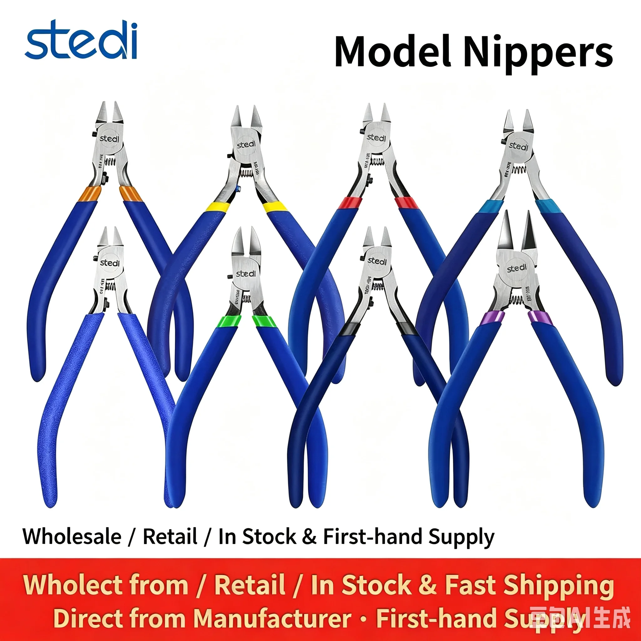 Stedi Multi Single Edge Pliers for Model Cutting Tool Military Assembly Tool Plastic Model Making Hobby DIY Craft Gift Box