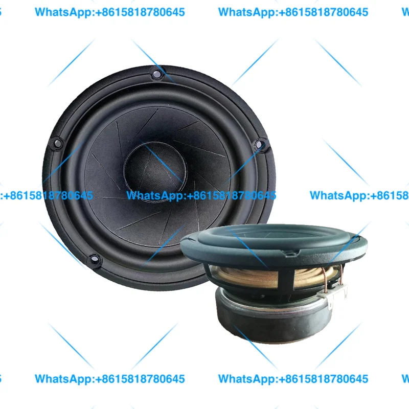 5.25-inch cast aluminum speaker stand with plastic-coated paper weave long-stroke mid-bass HIFI monitoring speakers 8ohm or 4ohm