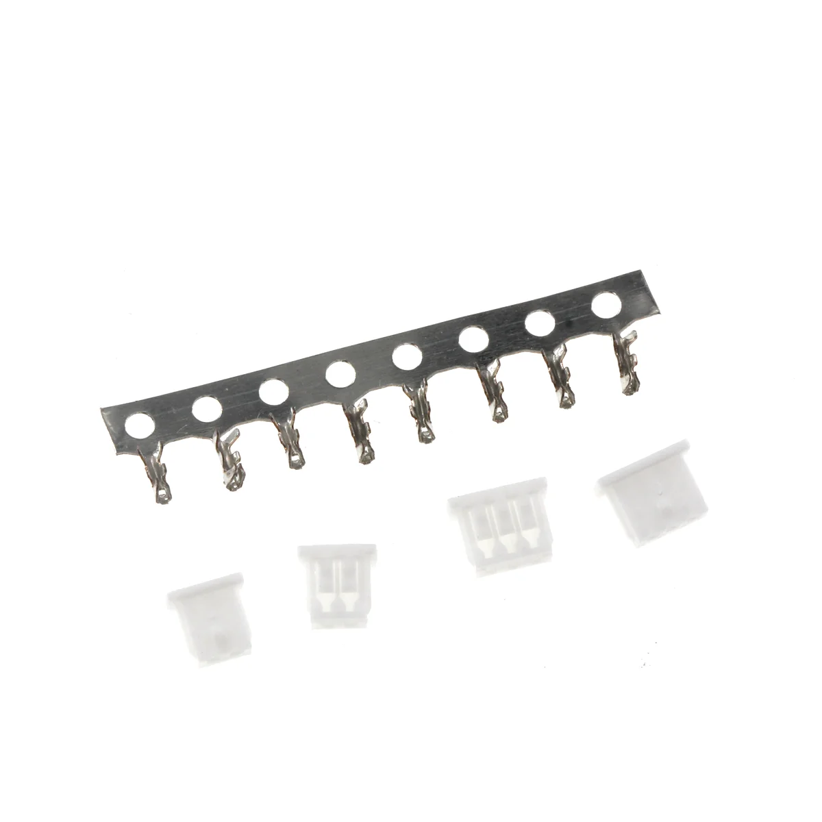 1.25mm spacing white plastic shell 2/3/4/6/8/10P plug spring terminal connector female head socket