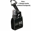 Black empty bottle