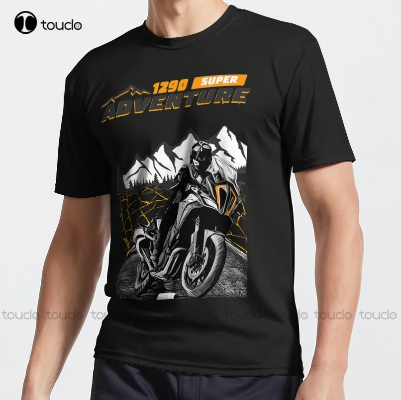 1290 Super Adventure S Motorcycles Big Trail Moto Motorbike T-Shirt Funny T Shirts For Men Digital Printing Tee Shirts Xs-5Xl