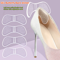 Silicone Gel Heel Pads for High Heels Shoes Inserts Heel Liner Cushion Protector Sticker Insoles for Shoes Foot Pain Relief Pad