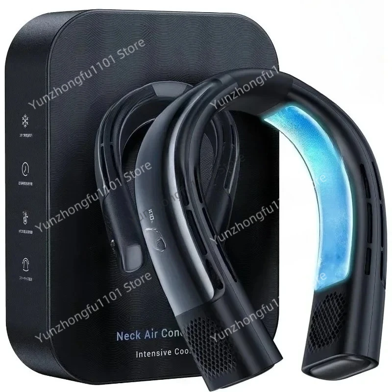 [Extended Battery Version] Neck Air Conditioner, Portable Neck Fan Rechargeable