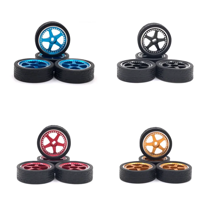 WLtoys 284010 284131 k989 k969 MINI-Q MINI-Z MINI-D RC 1/28 Metal wheel tire parts for remote control cars