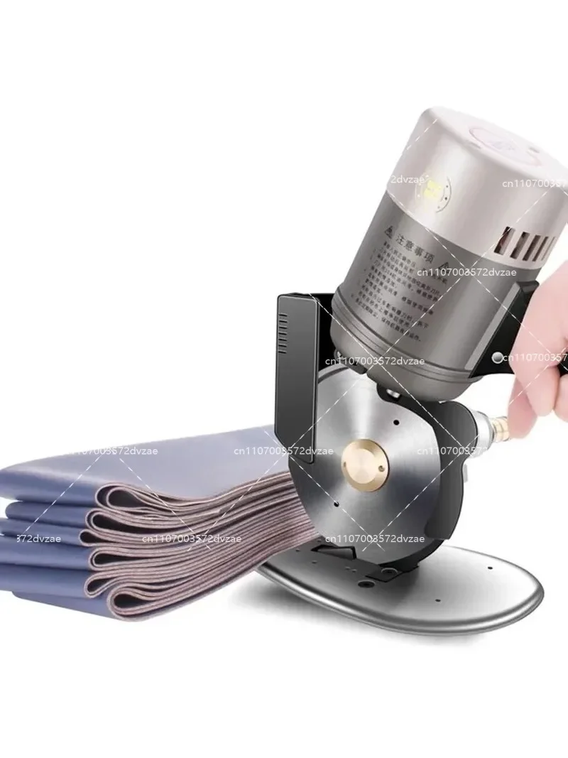 350W Electric round Knife Cutting Machine 125MM Width for Cloth Leather Blanket Fabric Cardboard - up to 4.5CM Thick Cutting