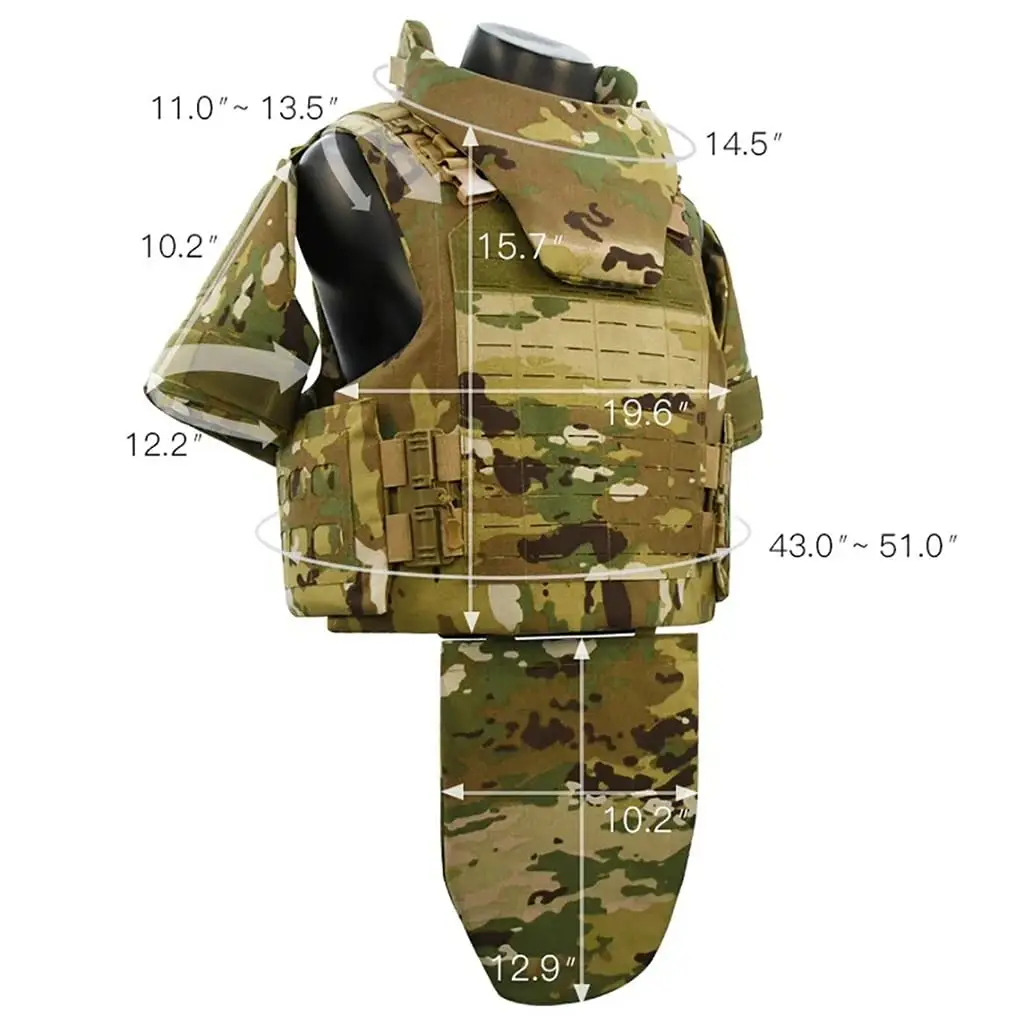 6b45 Modular Vest Suit Replica Zestaw kamizelki taktycznej Full Protection Body Armor Plate Carrier z pakietem akcesoriów Wyjmowana kamizelka