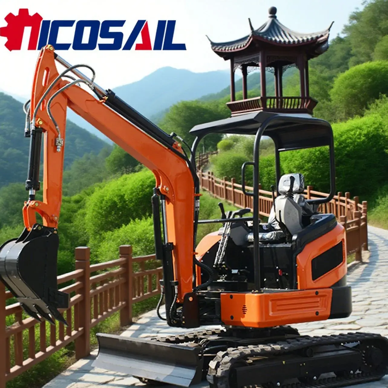 

Direct sales hot selling crawler excavator with core engine for earthwork engineering