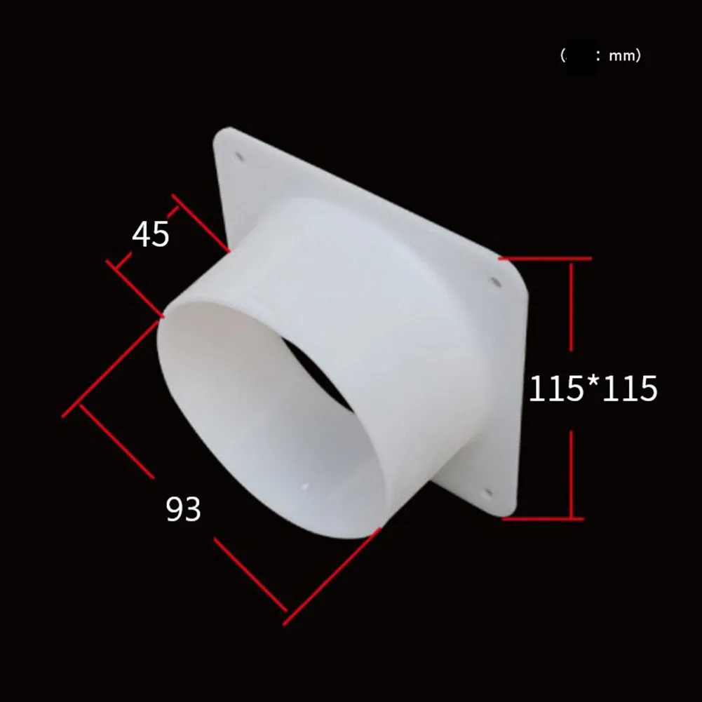 

Flange Connection Versatile ABS Air Pipe Flange Joint for Mobile Air Conditioner Exhaust Pipes Choose from 100mm 150mm 200mm