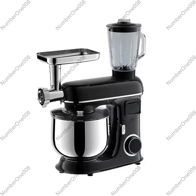 For 8L Large Capacity Home Dough Mixer, Electric Mixer, Multi-function Juicer and Meat Grinder