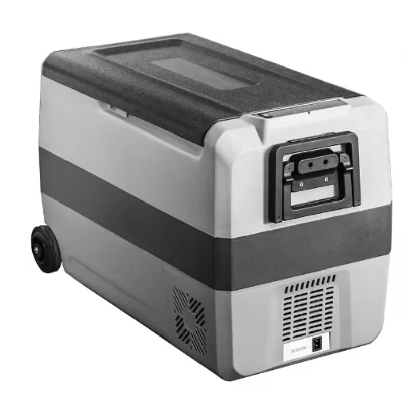 Mini Car Refrigerator Refrigeration Truck Home Dual Use 12v24v  T36 T50 T60 Speed Refrigeration Convenient Pull Rod