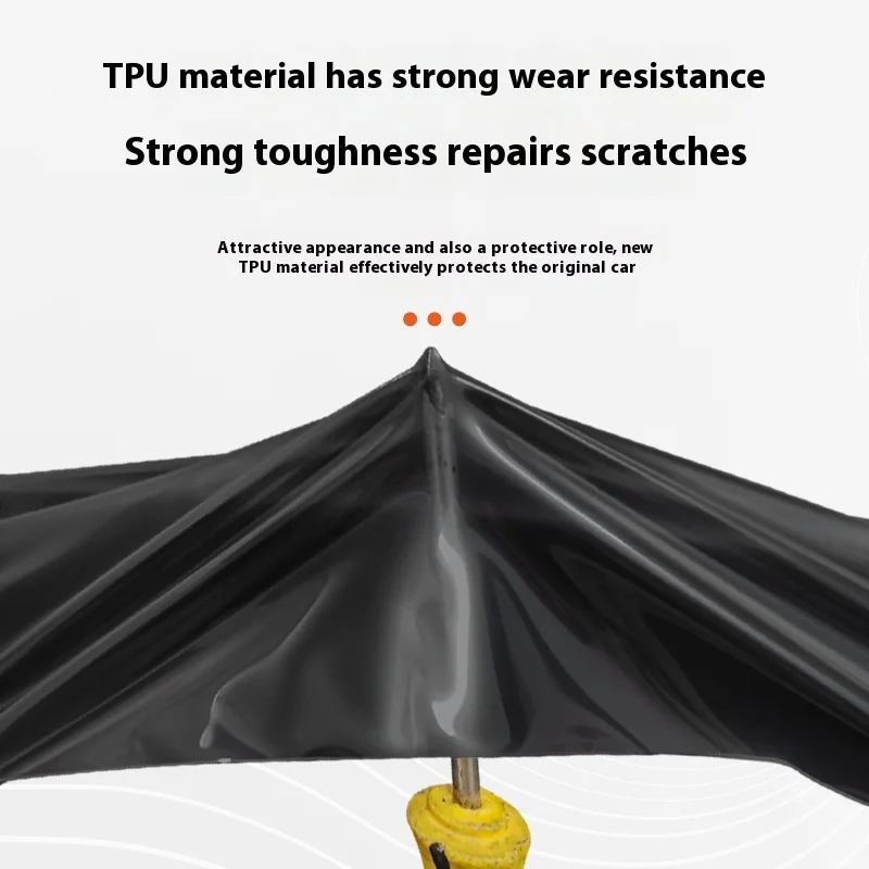 BYD Leopard 5 Smoked Headlight & Taillight Film - Image 4