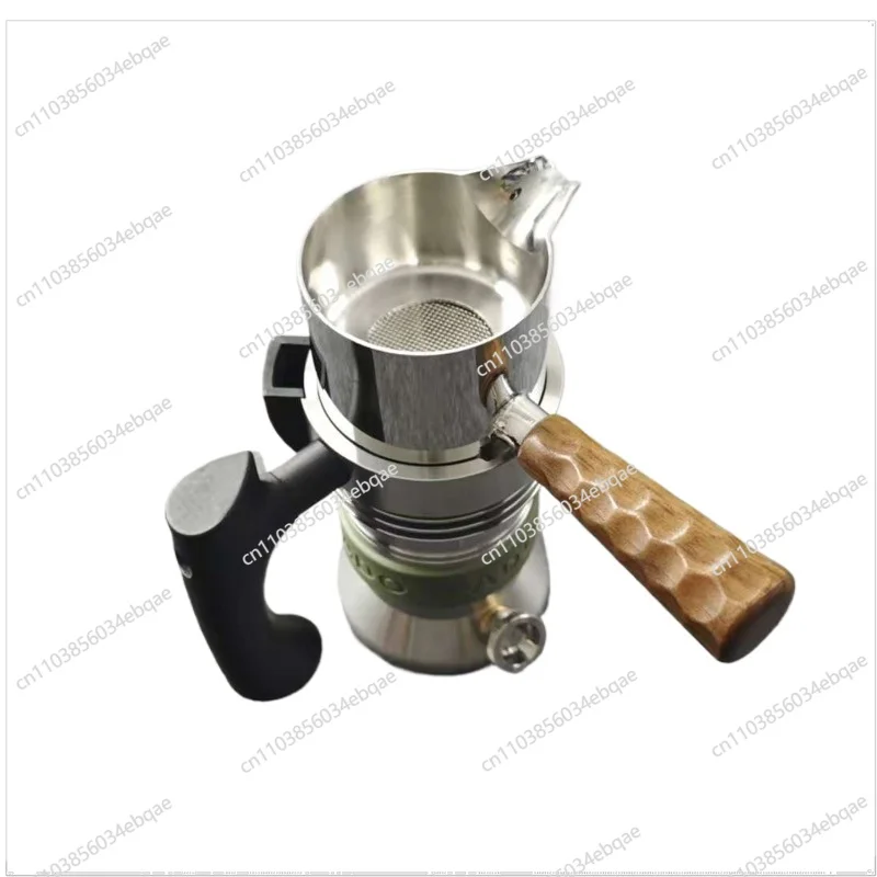 

Coffee Pot, Espresso Machine High Pressure Stainless Steel & Titanium Jet Steam Extraction Outdoor
