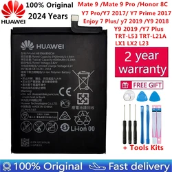 hu Awei origineel HB 396689 ECW 4000mAh Batterij voor Huawei Mate 9/9 Pro Y7 Prime Y7 2017 Honor 8C Y9 2018 2019 Versie Genieten 7 plus