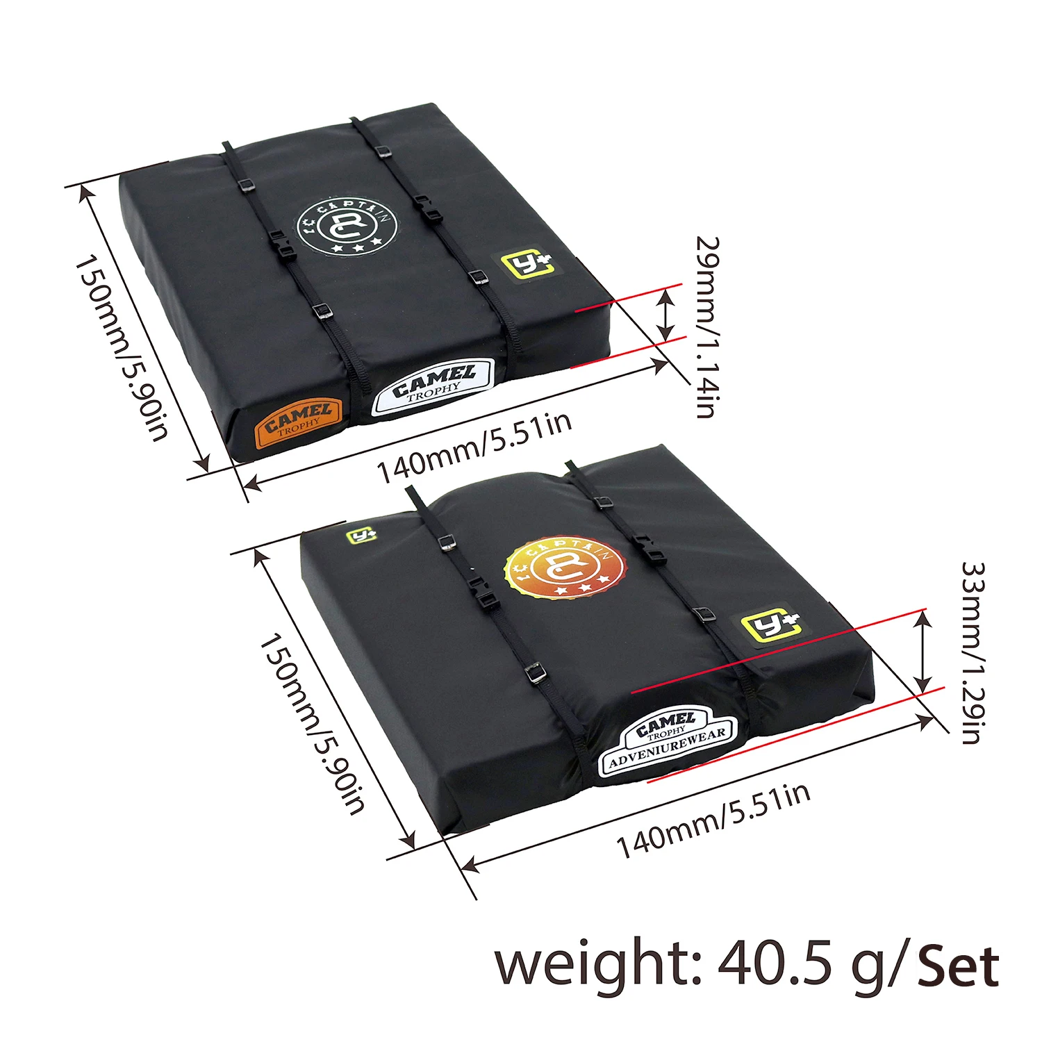 手作り RC 模擬屋根荷物テントバッグ装飾 1/8 1/10 RC クローラー車 TRX4 ディフェンダー SCX10 90046 RC4WD