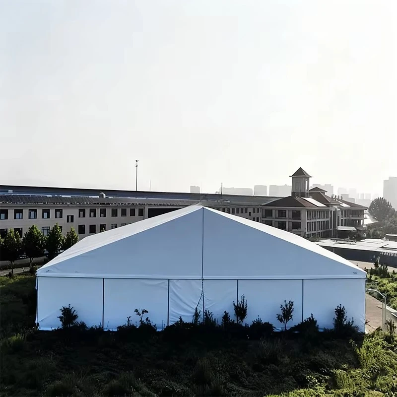 OME Hot Sell Outdoor Aluminum Frame Tent Large Size Party Tent with Windproof Waterproof Tarpaulin Pvc Trade Show Tents