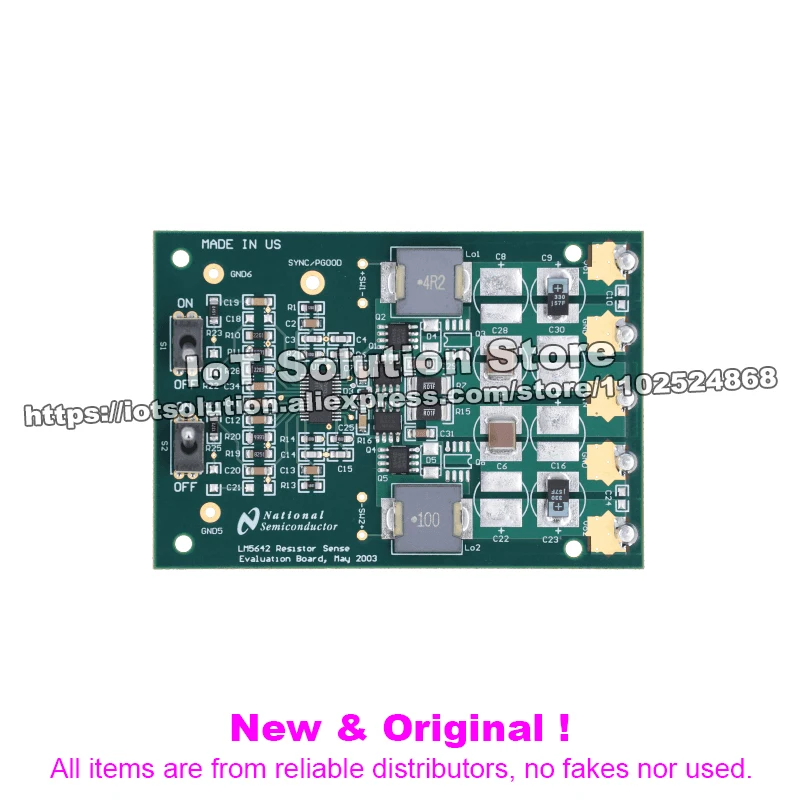 LM5642EVAL-KIT High Voltage, Dual Synchronous Buck Converter with Oscillator Synchronization