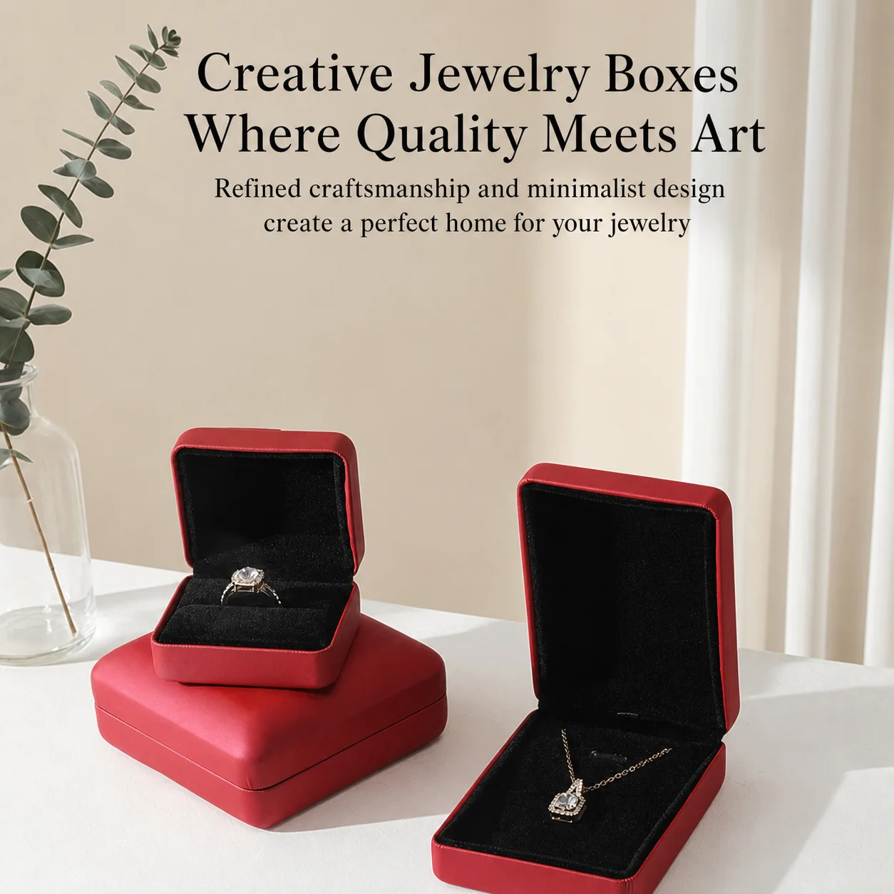 Jewelry Storage Box Iron Frame Pendant Box Bracelet Box Compact For Bracelets Proposal Gift Preparation