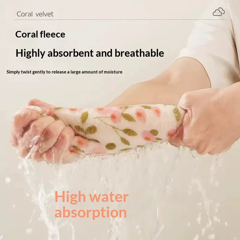 15Pcs Coral Fleece Kitchen Cleaning Cloths Super Absorbent Dish Towels Reusable Quick Drying Oil Removal Household Cleaning Rags