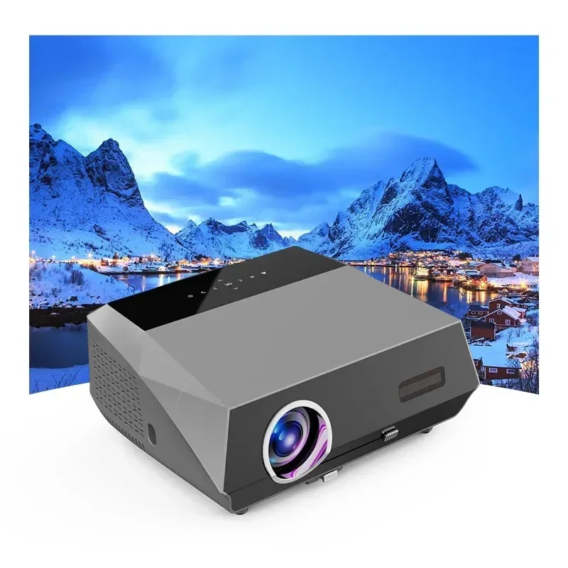 2026  Smart Home Theater Projector  LCD LED Projectors WIFI 4K Full HD Wireless Bluetooth