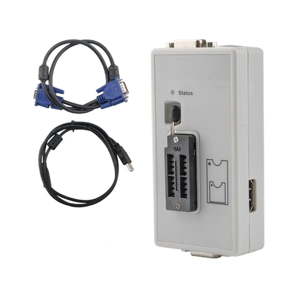 Serial ISP Programmer USB For BIOS Chip Reader Writer EDID Repair Tool 8 Pin Socket For LCD Monitor TV Motherboard Router