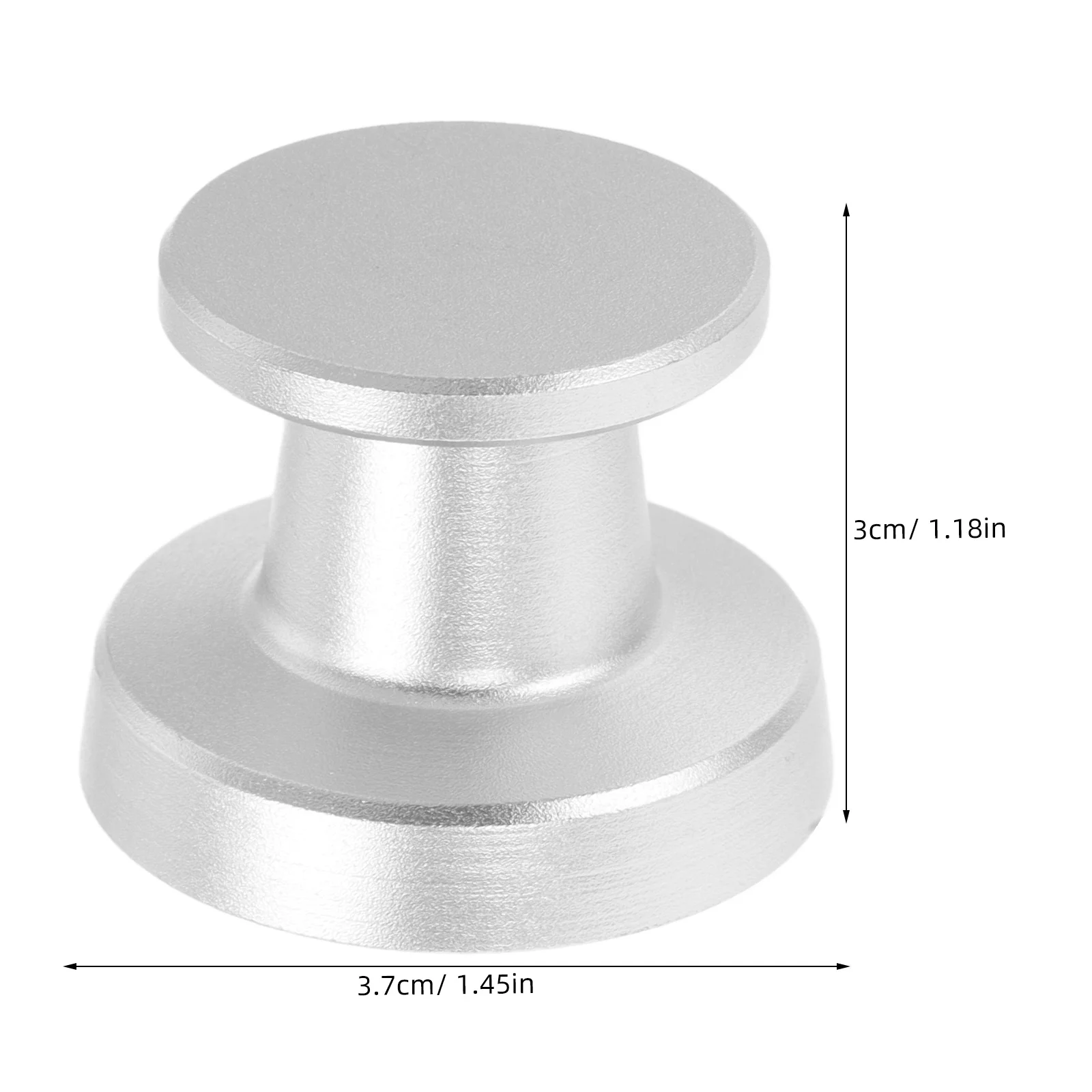 Turntable Record Weight Aluminum Stabilizer Puck Heavy-Duty Low Profile Clamp Vinyl Playback Record Player Anti-Resonance - Image 2
