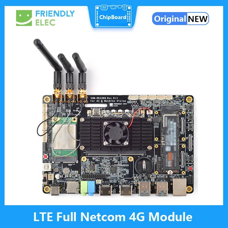 MiiBestODFriendly Electronics LTE Full Netcom 4G Module SOM-RK3399 Smart4418 Smart6818 Development Board Android All-in-one