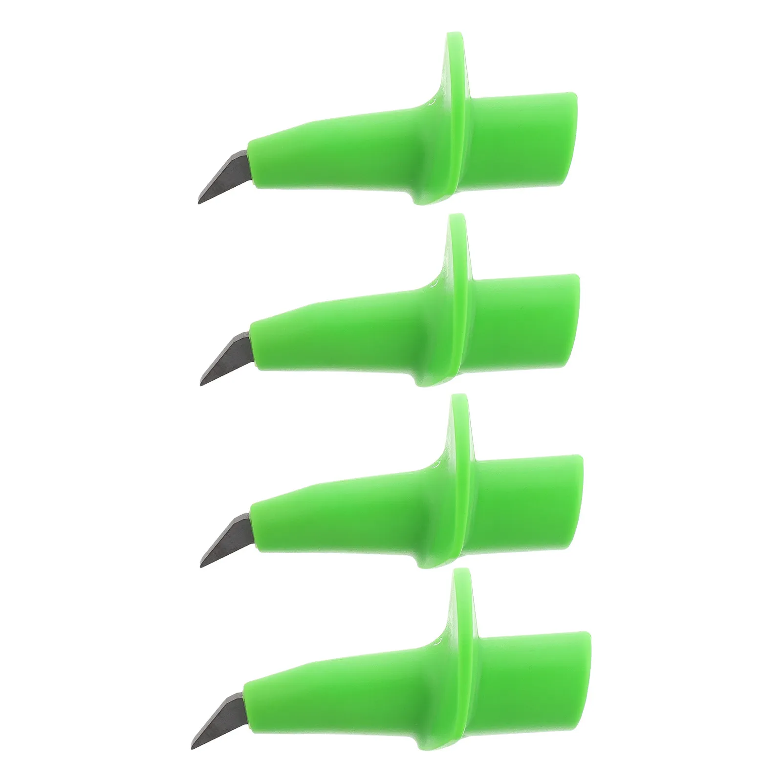 4Pcs Trekking Pole Tips Tungsten Steel Carbide Wear Resistant Replacement Hiking Walking Stick Accessories Climbing Gear