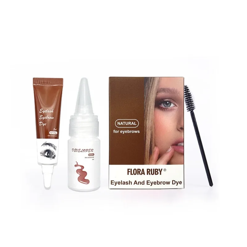 Professional Makeup Tools Eyelash Eyebrow Eye Lash Brow Dye Tint Kit Fast Perming Dye Brow Mascara Waterproof Long Lasting Eyes