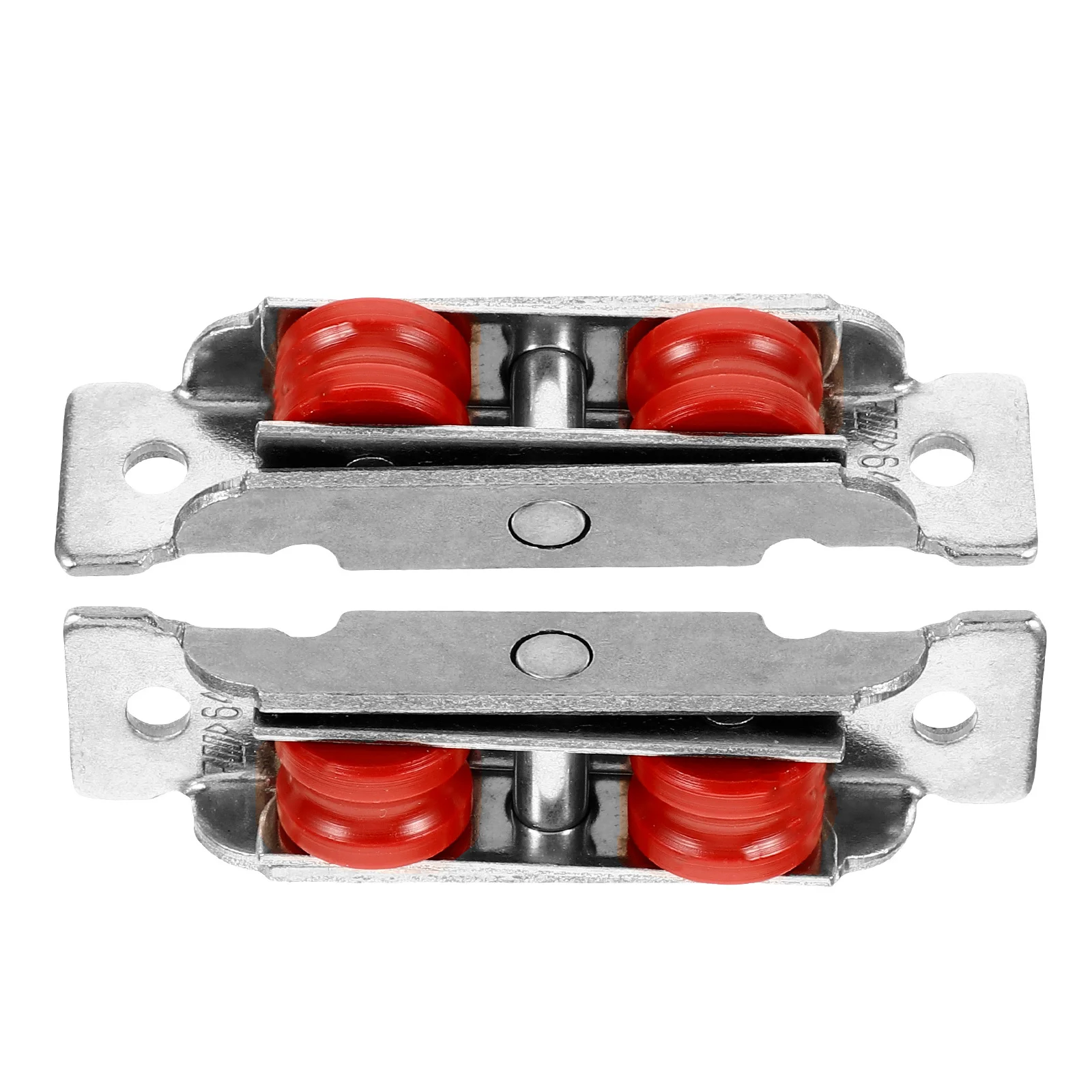 

2pcs Stainless Sliding Door Pulley Rollers Nylon Wheels Wardrobe Sliding Glass Door Rollers Replacement Closet Pocket Bearings