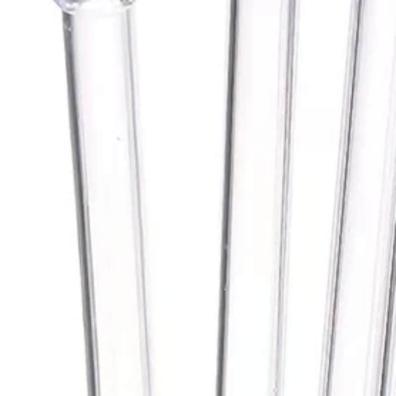 10 Pcs White Glitter Plastic Straw 9 Inches Long Reusable Hard Drinking Straws For Tumbler Mug Cup Bottle