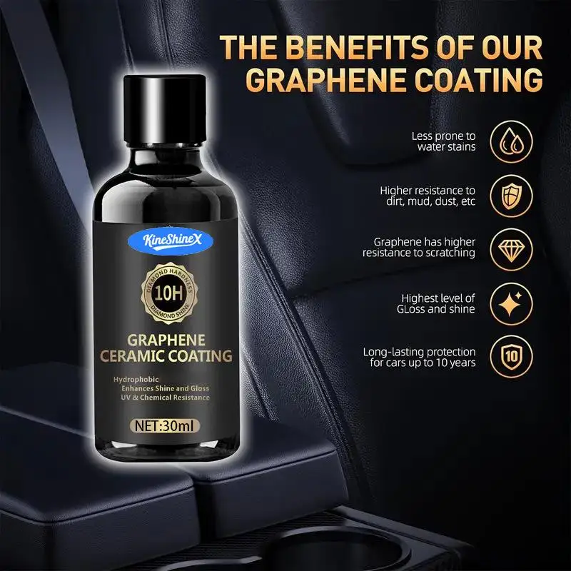 Automotive Graphite Coating Anti-oxidation Coating Crystal Waterproof Coating Sealing Glaze Curing Paint Coating Agent