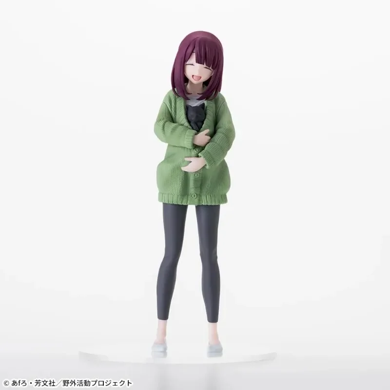 SEGA Desktop×Decorate Laid-Back Camp Kagamihara Nadeshiko Ayano Toki Shima Rin Anime Figure Toys Collections PVC Model Gift