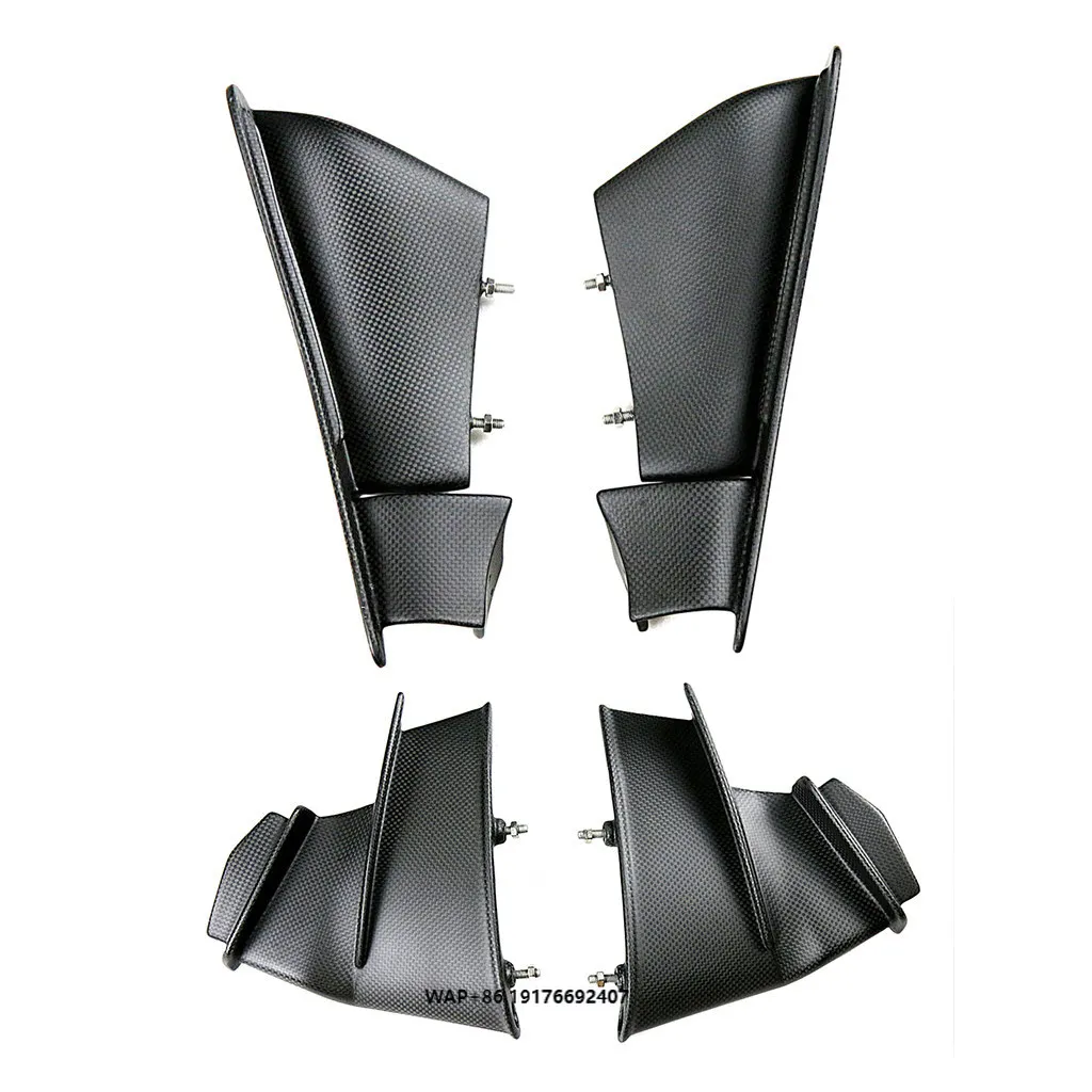 Applicable to Duca/ti Panigale V4 V4s 2018-2024 Carbon Fiber Modified Motorcycle Accessories Deflector Wind Resistance Wings