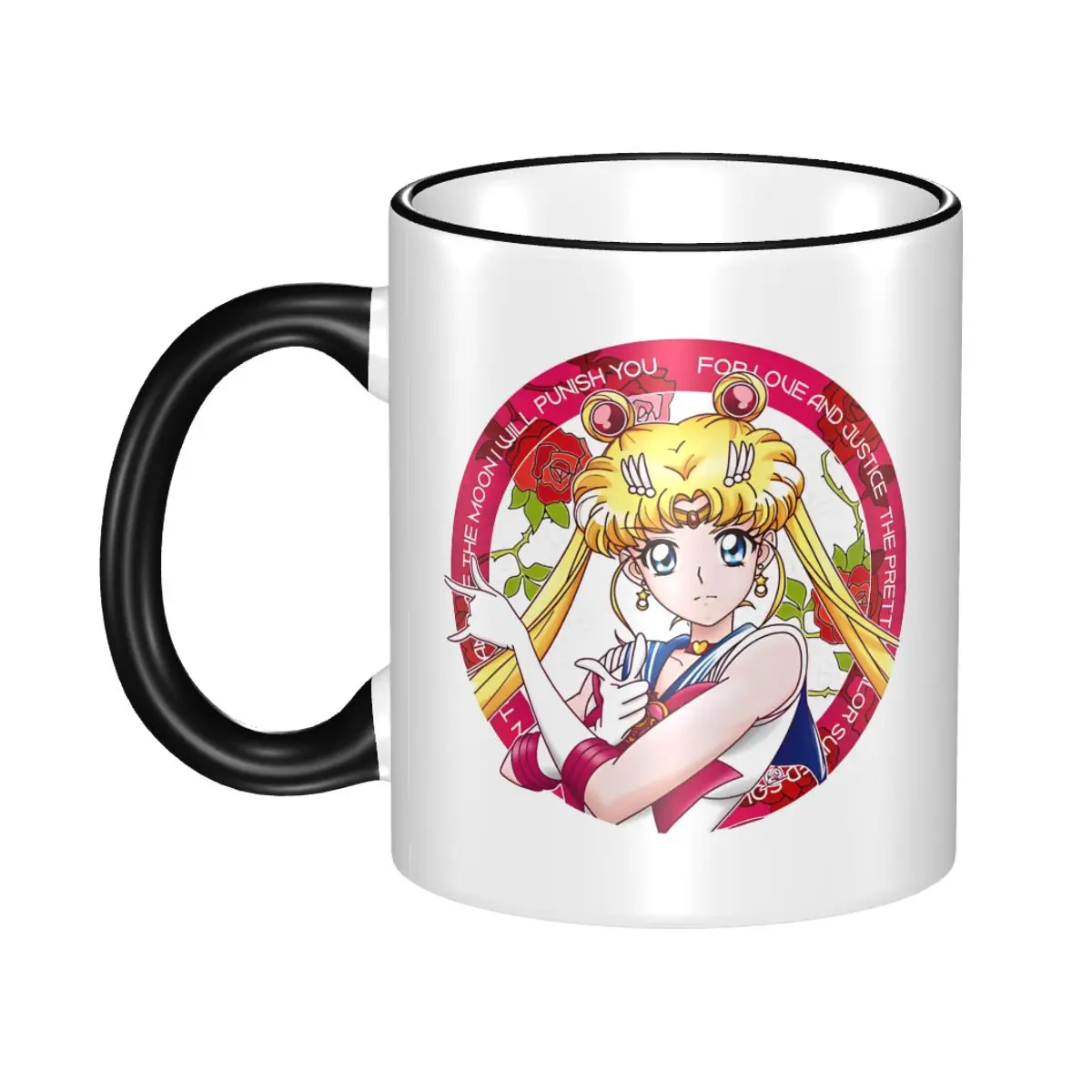 

Funny Sailors Moons Crystal Coffee Cup Office Anime Mugs