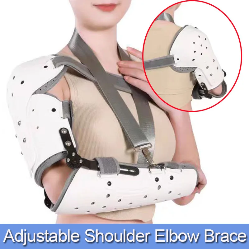 

1Pcs Adjustable Arm Injury Recovery Brace-Medical Elbow Support Brace-Elbow Shoulder Fracture Stabilizer