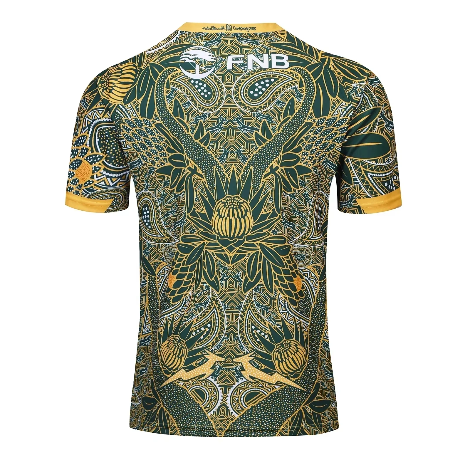 South Africa 2019 Centennial EditionMen's Rugby Jersey Sport Shirt S-4XL Customize