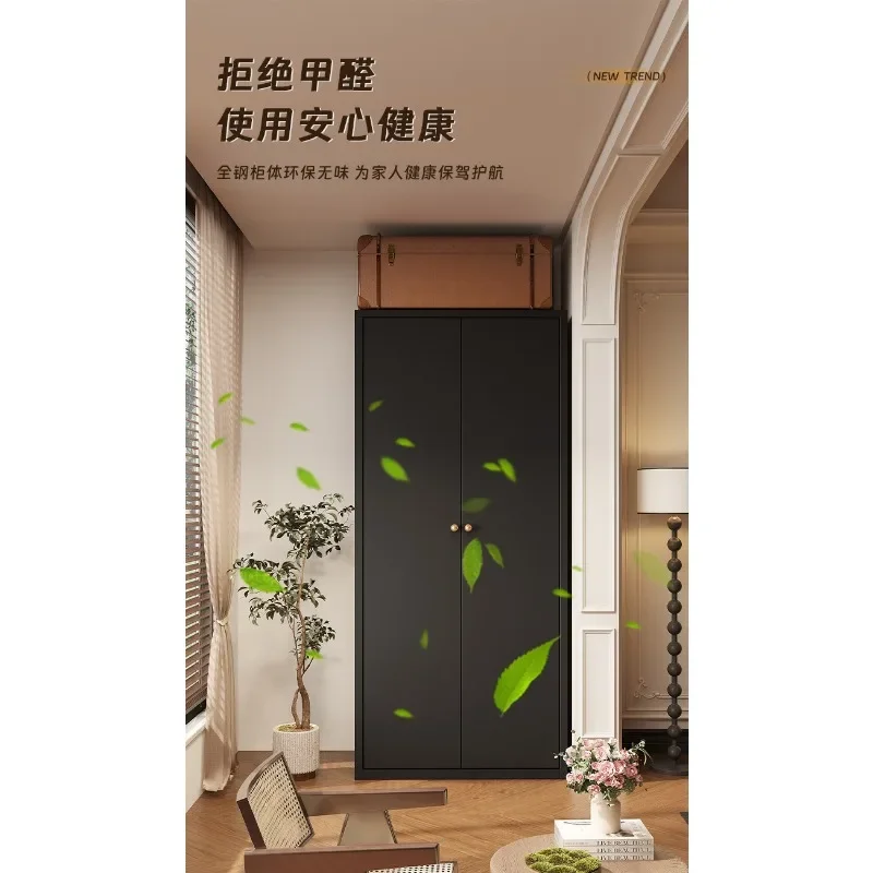 Medieval steel balcony shoe cabinet storage cabinet integrated against the wall sunscreen large capacity multi-layer shoe rack