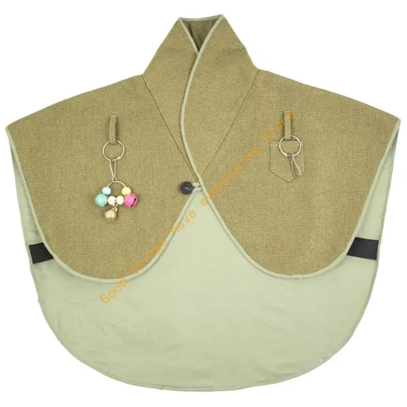 

Parrots Anti-Scratch Shoulder Protector for Bird Anklet&Toy Cockatiels Finches 55KF