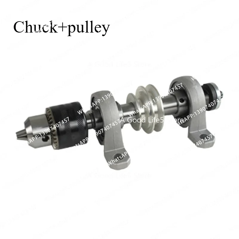 Suitable for bearing seat sawing rotary lathe unpowered round wood bead machine cutting spindle chuck