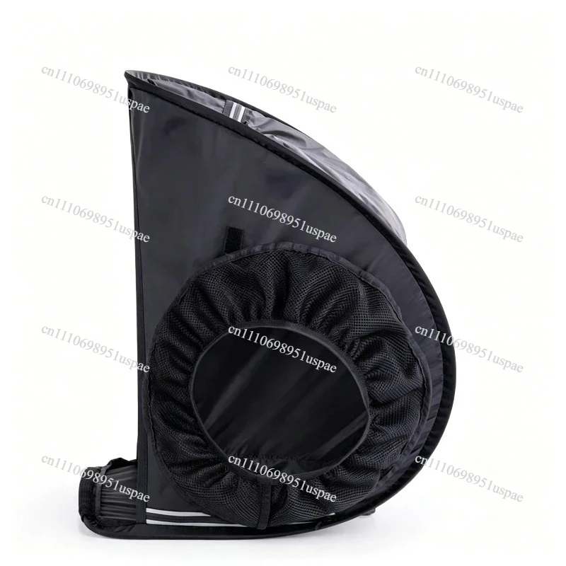 Laptop hood folding 17-inch outer shot outdoor sunshade, rain and sand-proof wind and snow protective cover