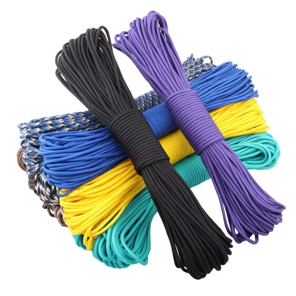 Corde à vent pour activités de plein air, auvent, lanière de tente, accessoires de tente, paracorde, corde de Camping, lanière de Parachute