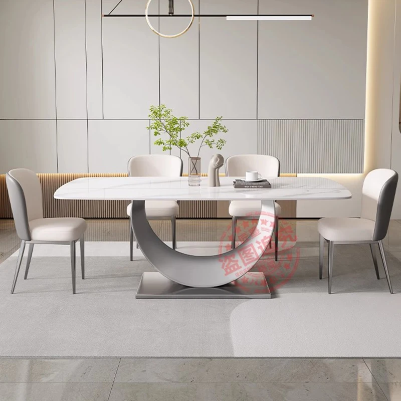 Lounge Coffee Dining Table Restaurant Side Luxury Writing Computer Gaming Dining Table Service Muebles Living Room Furniture