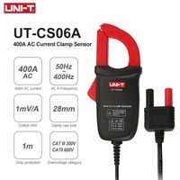 UNI T AC Current Clamp Sensor UT-CS06A 400A Current Measuring Pliers Ammeter Suitable For UT61E+ UT139C UT196 Multimeters