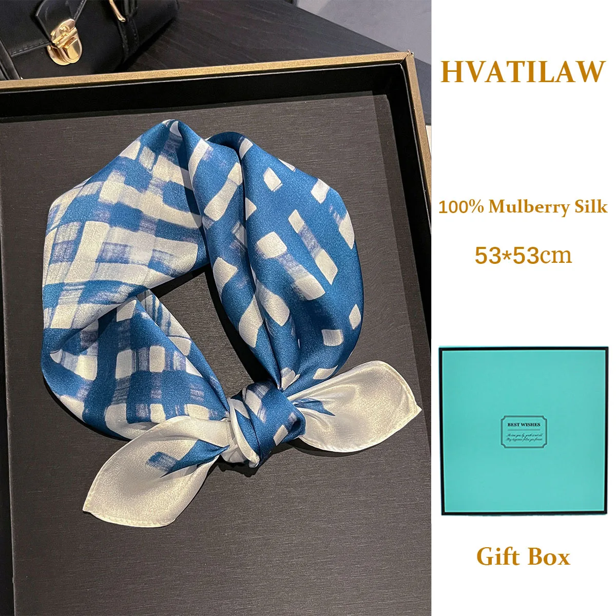 

2026 New Spring Summer Luxury Silk Scarf Square Women Shawls Wraps Mulberry Silk Small Hair Neck Hijabs Foulard Scarves Headband