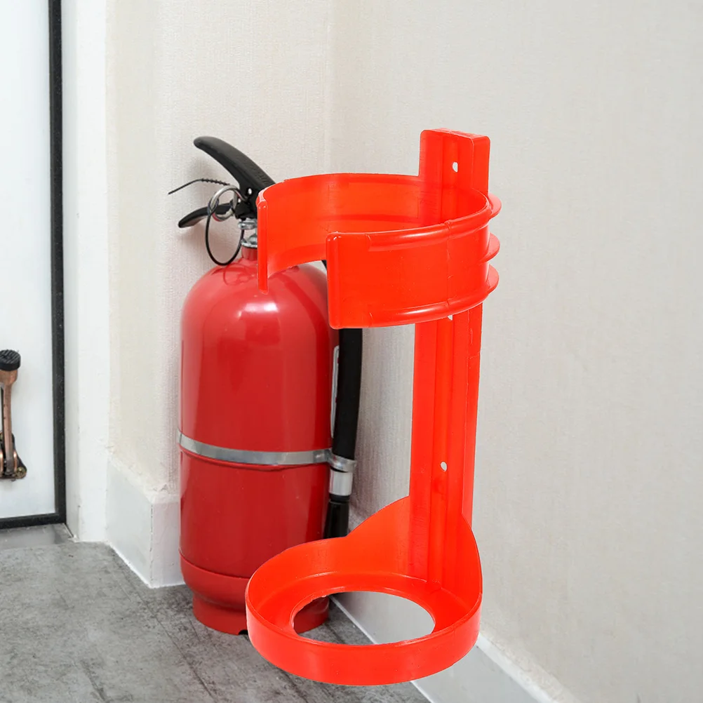 Fire Extinguisher Wall Rack Handheld Fire Extinguisher Fixed Hook Hanger Fire Extinguisher Storage Rack Holder Wall Hanging