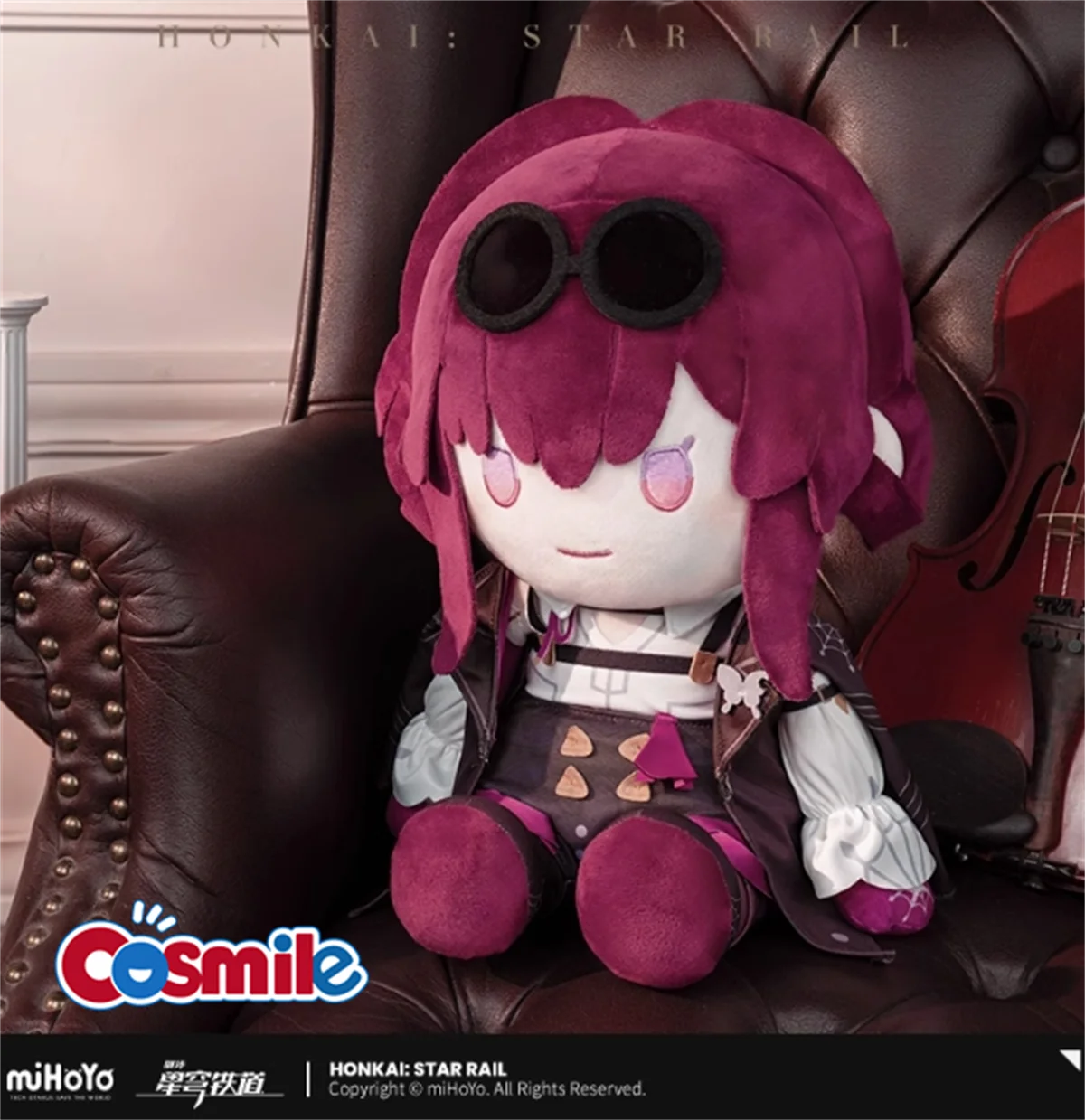 Cosmile juego oficial Honkai peluche POTEPOTTE 35cm muñeca Jing Yuan Blade Kafka JingLiu juguetes Anime Cosplay lindo encantador C