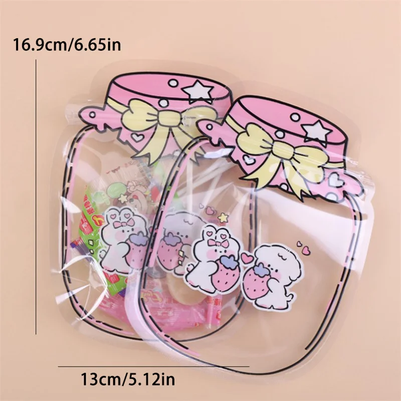 10 шт., пакеты для хранения снэков, печенья