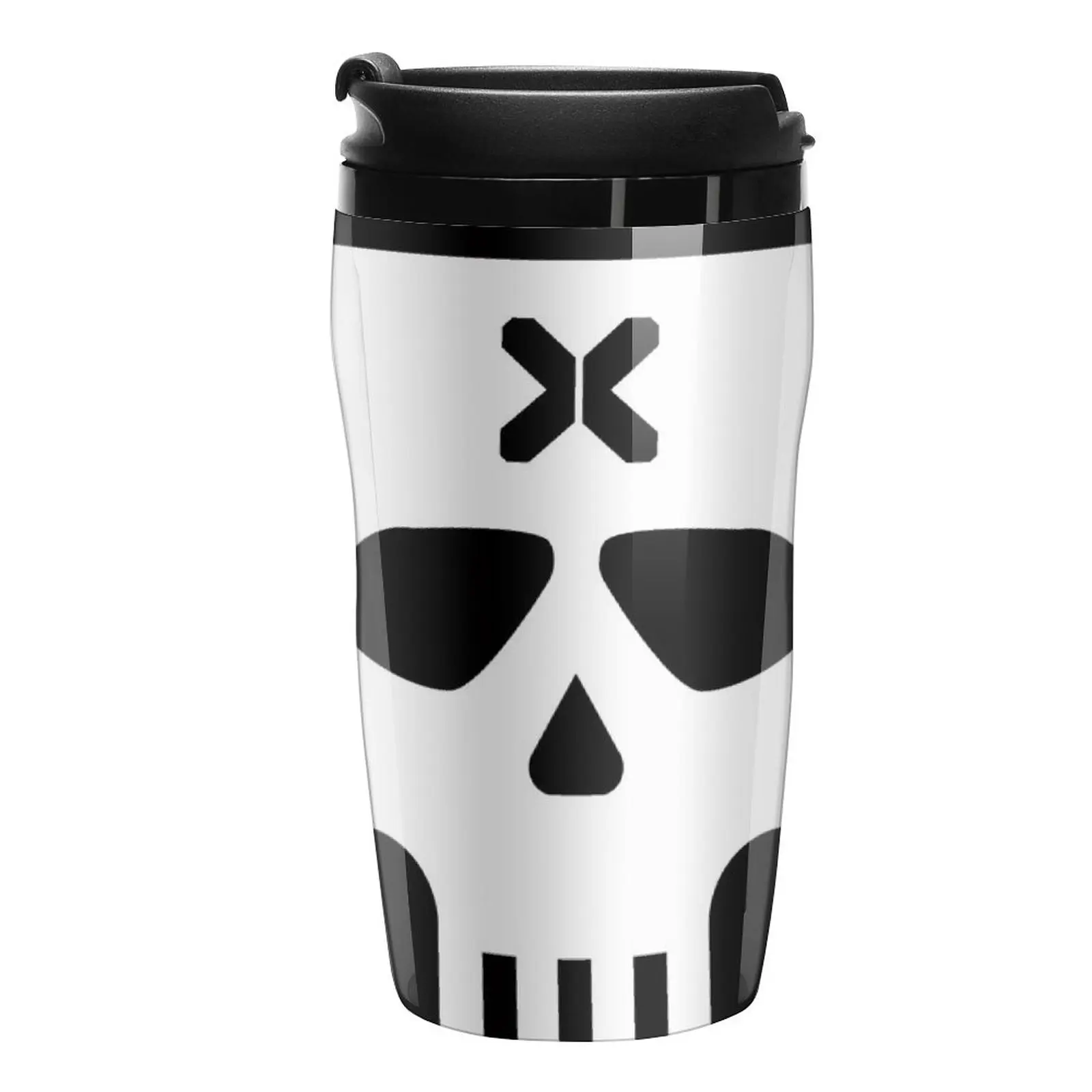 New Marauders Skull (White) Travel Coffee Mug Espresso Coffee Cups Black Coffee Cup