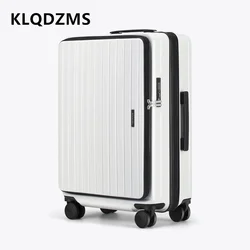 KLQDZMS Cabin Luggage 20 Inch Side Opening Boarding Case 24